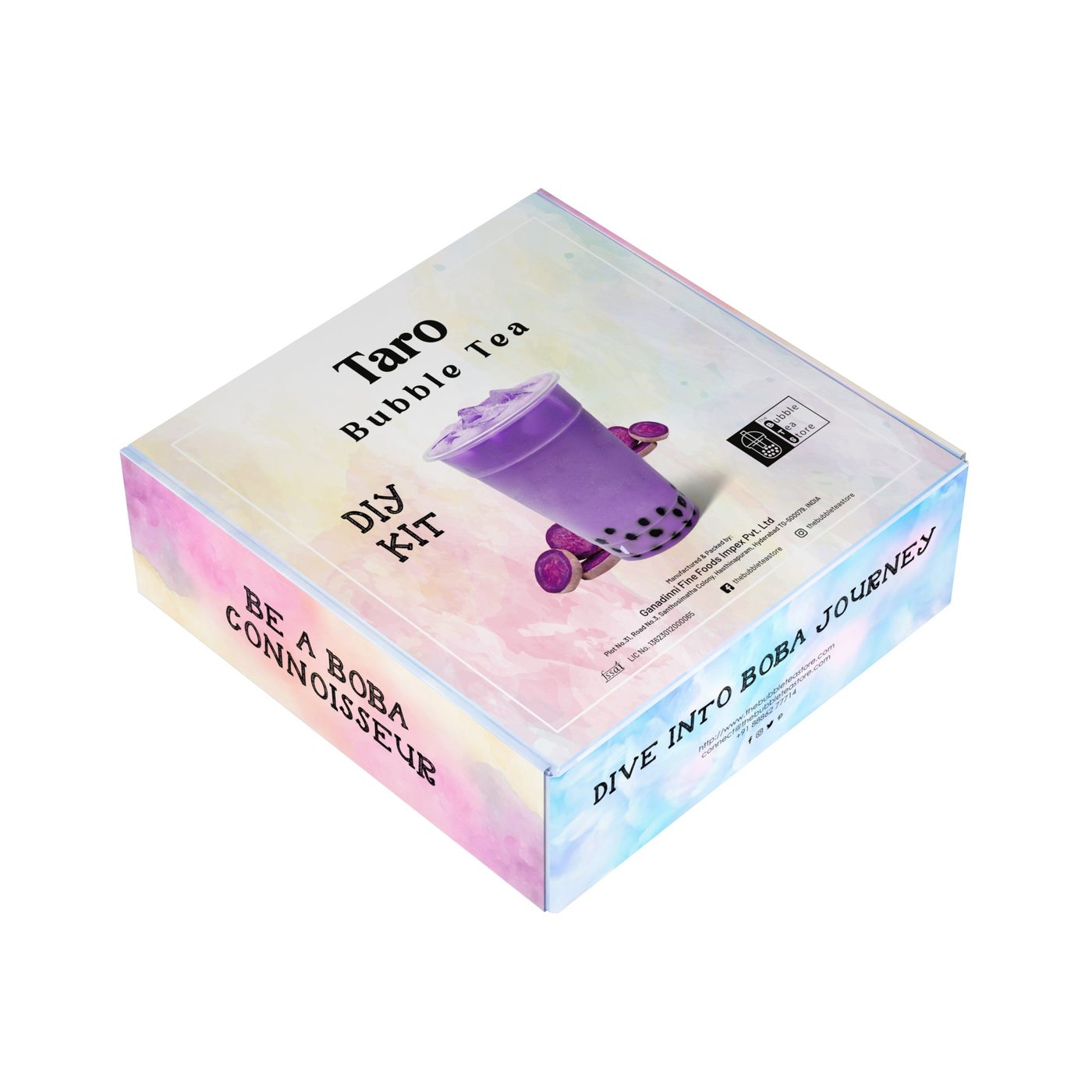 Taro Bubble Tea DIY Kit